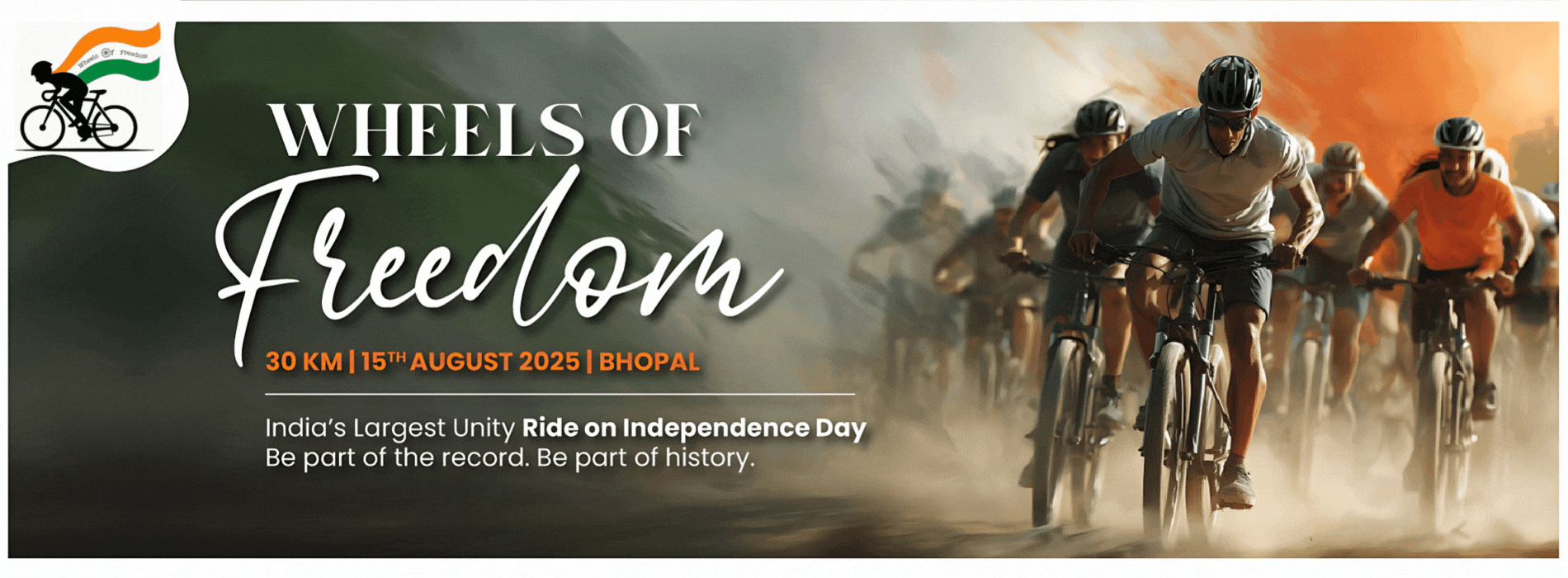 Wheels of Freedom Banner